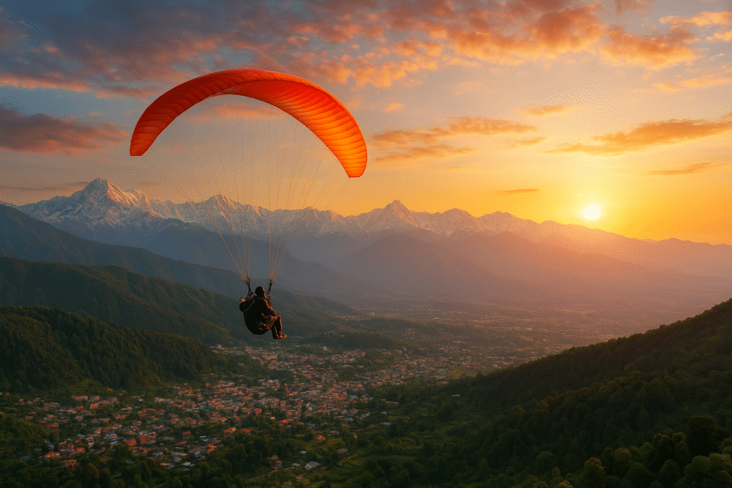 paragliding dharamshala